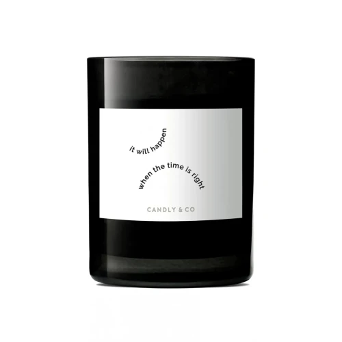 Świeca sojowa w szkle CANDLY&CO, It Will Happen When The., zapach No.3, 250g