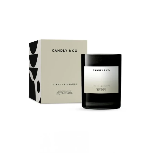 Świeca sojowa w szkle CANDLY&CO, bez cytatu, zapach No.3, 250g