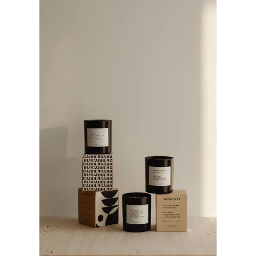 Świeca sojowa w szkle CANDLY&CO, bez cytatu, zapach No.6, 250g