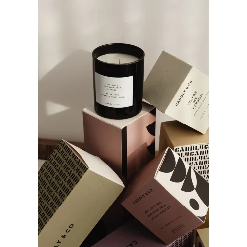 Świeca sojowa w szkle CANDLY&CO, You And I Are More Than., zapach No.8, 250g