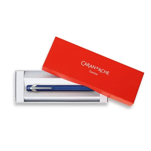 Pióro wieczne CARAN D'ACHE 849, M, niebieskie