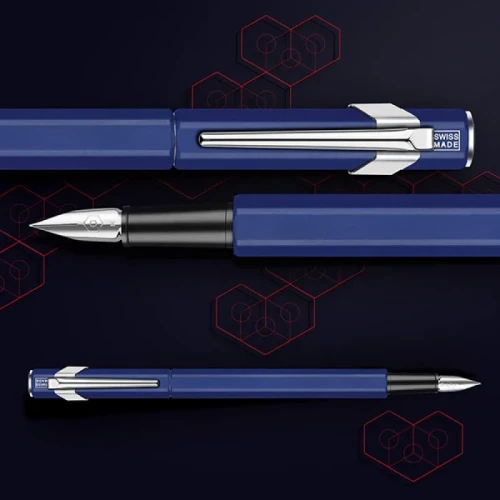 Pióro wieczne CARAN D'ACHE 849, M, niebieskie