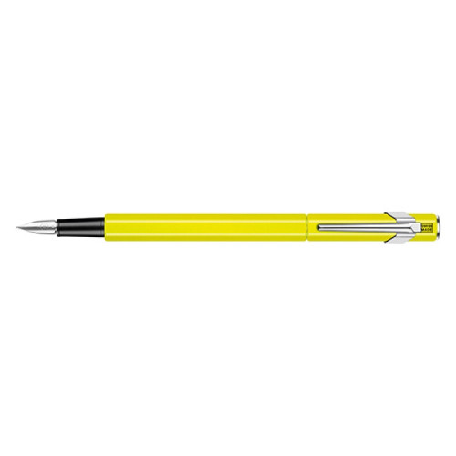 Pióro wieczne CARAN D'ACHE 849 Fluo Line, M, żółte