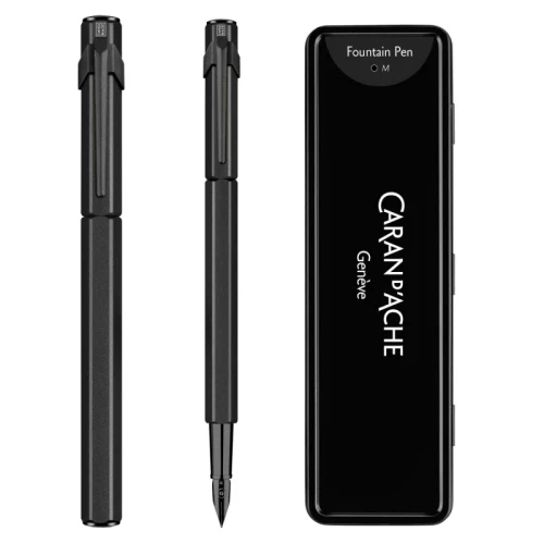 Pióro wieczne CARAN D'ACHE 849, Black Code, M, czarne