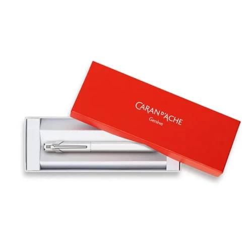 Pióro wieczne CARAN D'ACHE 849, F, białe