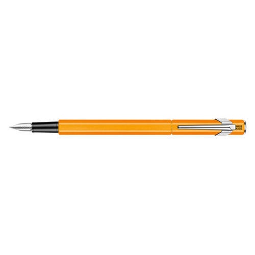 Pióro wieczne CARAN D'ACHE 849 Fluo Line, F, pomarańczowe
