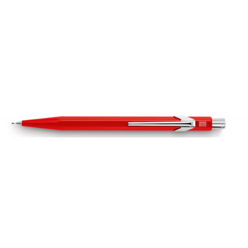 Ołówek automatyczny CARAN D'ACHE 844, 0,7mm, czerwony