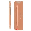 Ołówek automatyczny CARAN D'ACHE 844 Brut Rose, w pudełku, różowe złoto