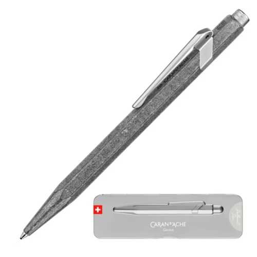 Długopis CARAN D'ACHE 849 Original, M, w pudełku, srebrny