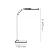Lampka na biurko CEP CLED-0290, Flex, biały