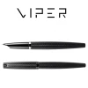 Pióro wieczne DIPLOMAT Viper, guilloche, F, czarne