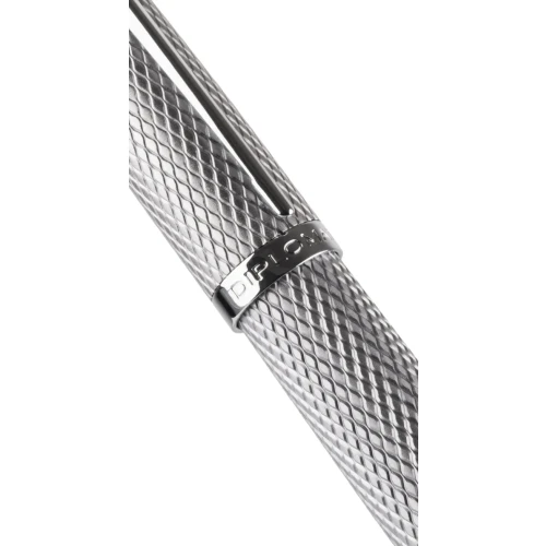 Pióro wieczne DIPLOMAT Viper, guilloche, F/M, srebrne
