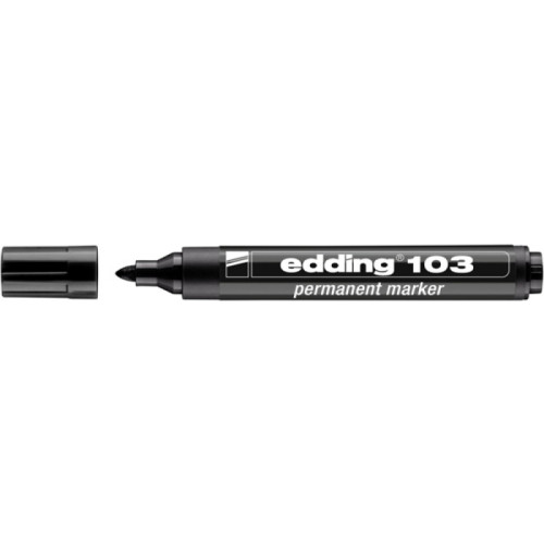 Marker permanentny e-103 EDDING, czarny