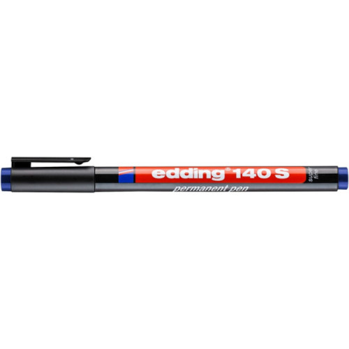 Foliopis permanentny e-140 S EDDING, 0,3mm, niebieski