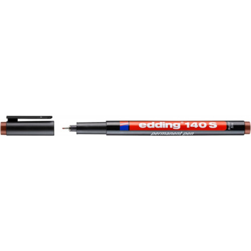 Foliopis e-140 S EDDING, 0,3mm, brązowy