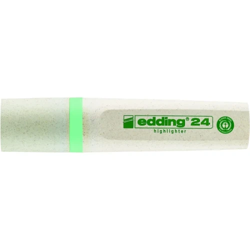 Zakreślacz E-24 ECOLINE EDDING, 2-5 mm, pastelowy zielony