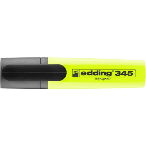 Zakreślacz e-345 EDDING, 2-5mm, żółty