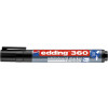 Marker do tablic e-360 EDDING, 1,5-3mm, czarny