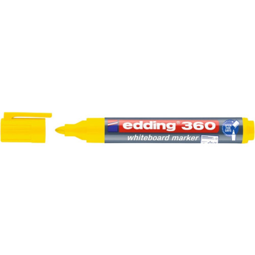 Marker do tablic e-360 EDDING, 1,5-3mm, żółty