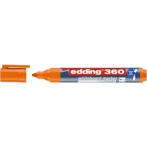 Marker do tablic e-360 EDDING, 1,5-3 mm, pomarańczowy