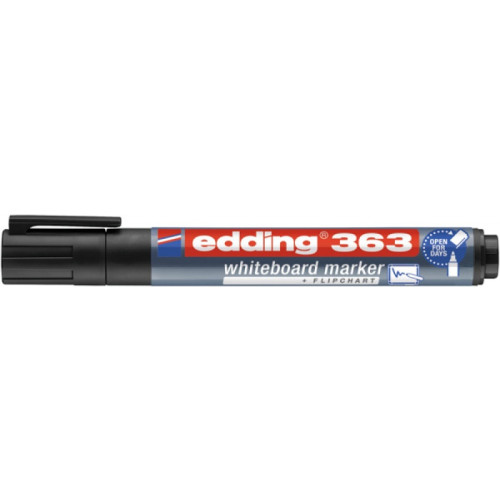Marker do tablic e-363 EDDING, 1-5mm, czarny
