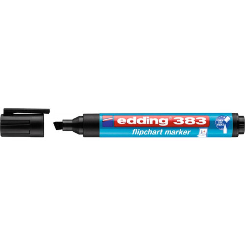 Marker do flipchartów e-383 EDDING, 1-5mm, czarny