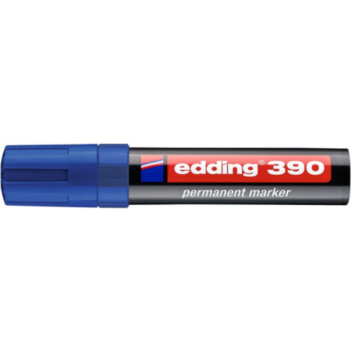 Marker permanentny e-390 EDDING, 4-12 mm, niebieski