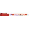 Marker permanentny e-404 EDDING, 0,75 mm, czerwony