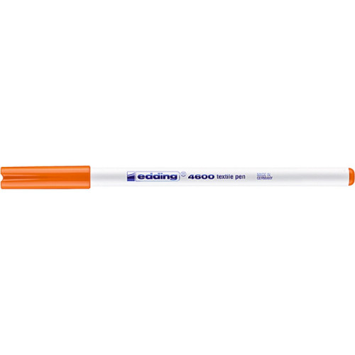 Pisak tekstylny e-4600 EDDING, 1 mm, pomarańczowy