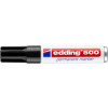 Marker permanentny e-500 EDDING, 2-7mm, czarny