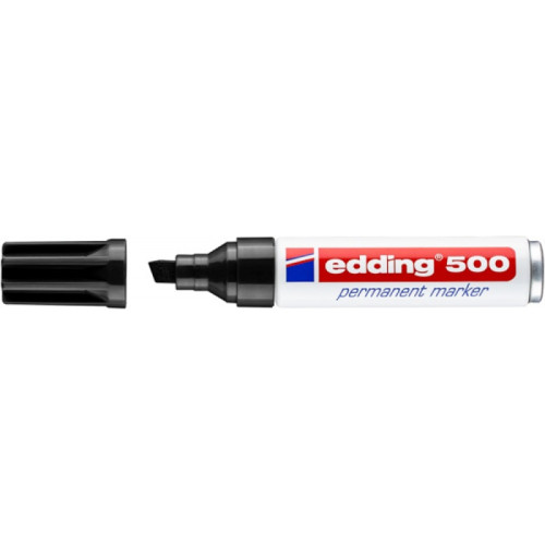 Marker permanentny e-500 EDDING, 2-7mm, czarny