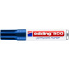 Marker permanentny e-500 EDDING, 2-7mm, niebieski
