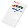 Marker akrylowy średni e-5100 EDDING, 2-3mm, 5 szt., mix kolorów pastel