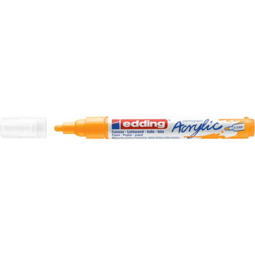 Marker akrylowy e-5100 EDDING, 2-3 mm, matowa słoneczna żółć