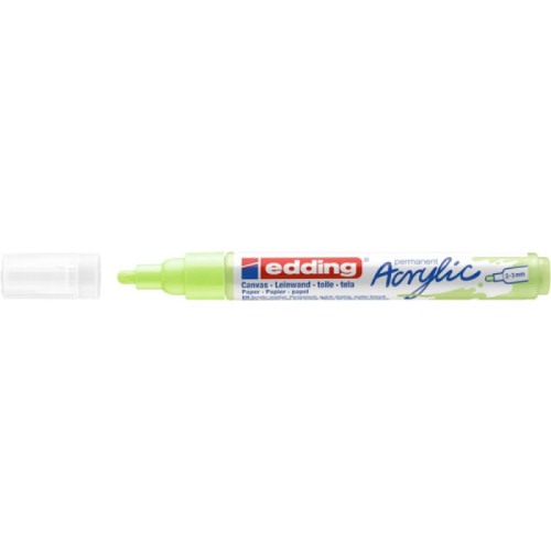Marker akrylowy e-5100 EDDING, 2-3 mm, pastelowy zielony mat