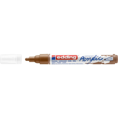 Marker akrylowy e-5100 EDDING, 2-3 mm, matowa leszczyna