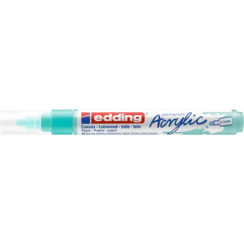 Marker akrylowy e-5100 EDDING, 2-3 mm, matowy głęboki turkus