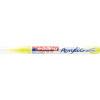 Marker akrylowy e-5300 EDDING, 1-2 mm, żółty neonowy