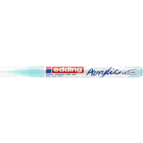 Marker akrylowy e-5300 EDDING, 1-2 mm, matowy niebieski pastel