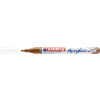 Marker akrylowy e-5300 EDDING, 1-2 mm, matowa leszczyna