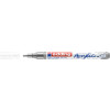 Marker akrylowy e-5300 EDDING, 1-2 mm, matowe srebro