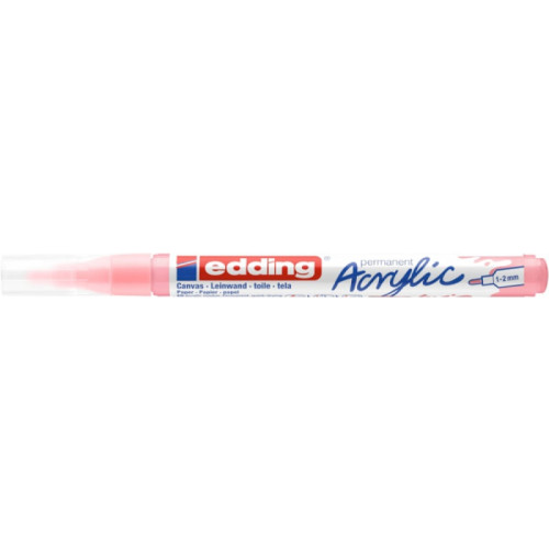 Marker akrylowy e-5300 EDDING, 1-2 mm, matowy fiołkowy róż