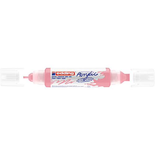 Marker akrylowy 3D e-5400 EDDING, podwójny, 2-3 mm, 5-10 mm, fiołkowy róż