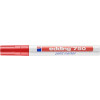 Marker olejowy e-750 EDDING, 2-4 mm, czerwony