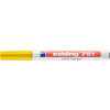 Marker olejowy e-751 EDDING, 1-2 mm, żółty