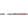 Marker olejowy e-751 EDDING, 1-2 mm, srebrny