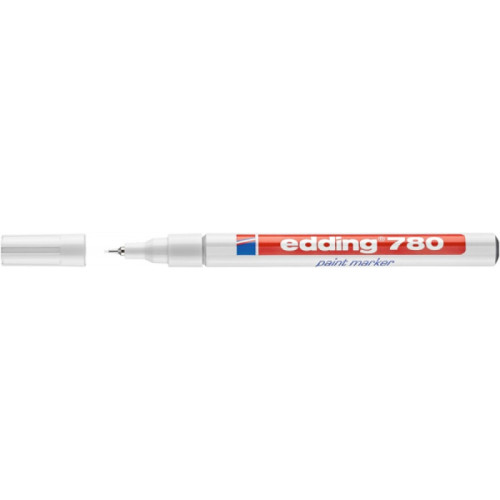 Marker olejowy e-780 EDDING, 0,8mm, biały