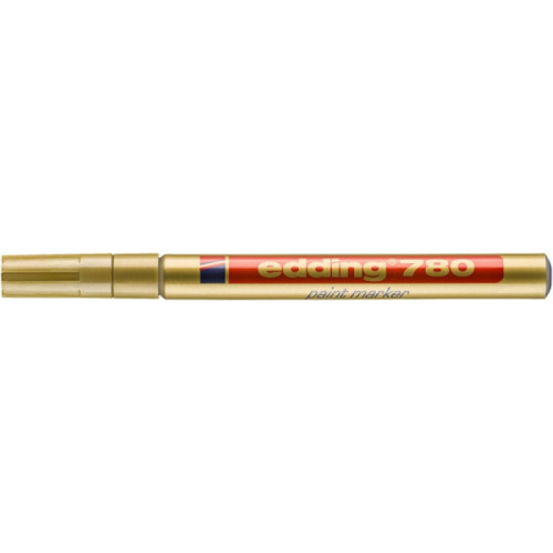 Marker olejowy e-780 EDDING, 0,8mm, złoty