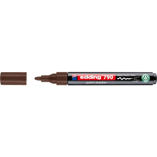 Marker olejowy e-790 EDDING, PCR, brązowy