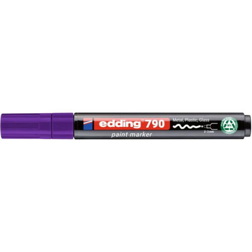Marker olejowy e-790 EDDING, PCR, fioletowy